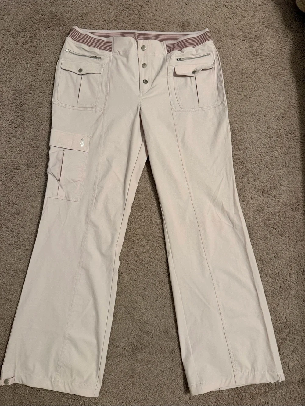 Free People Light Purple Women's Cargo Pants